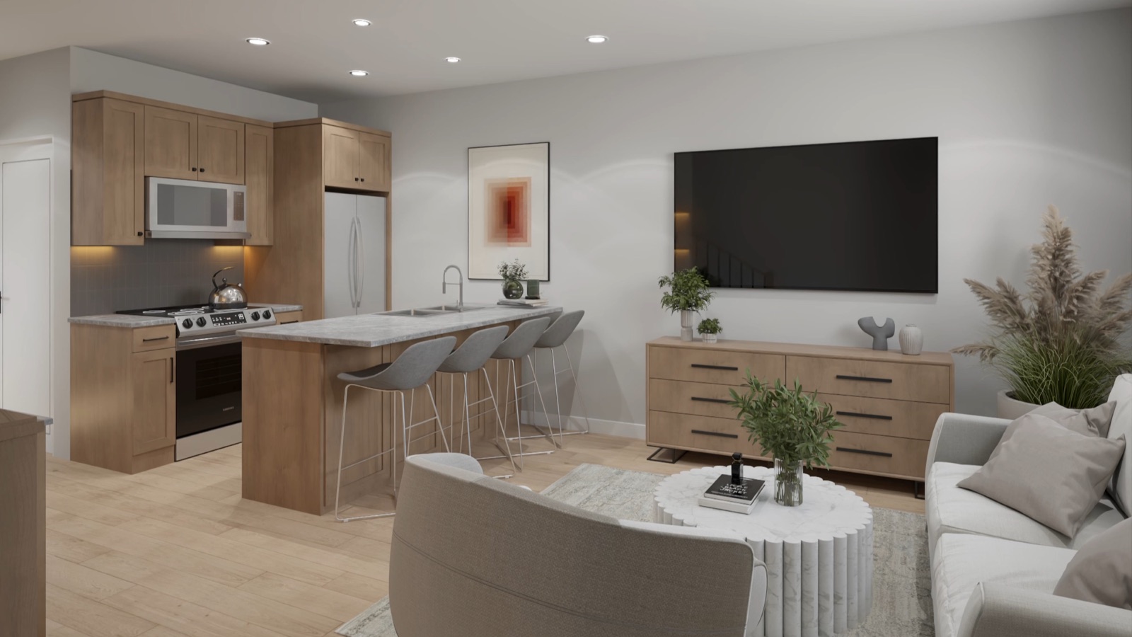 Virtual tour preview of the 1 bedroom suite
